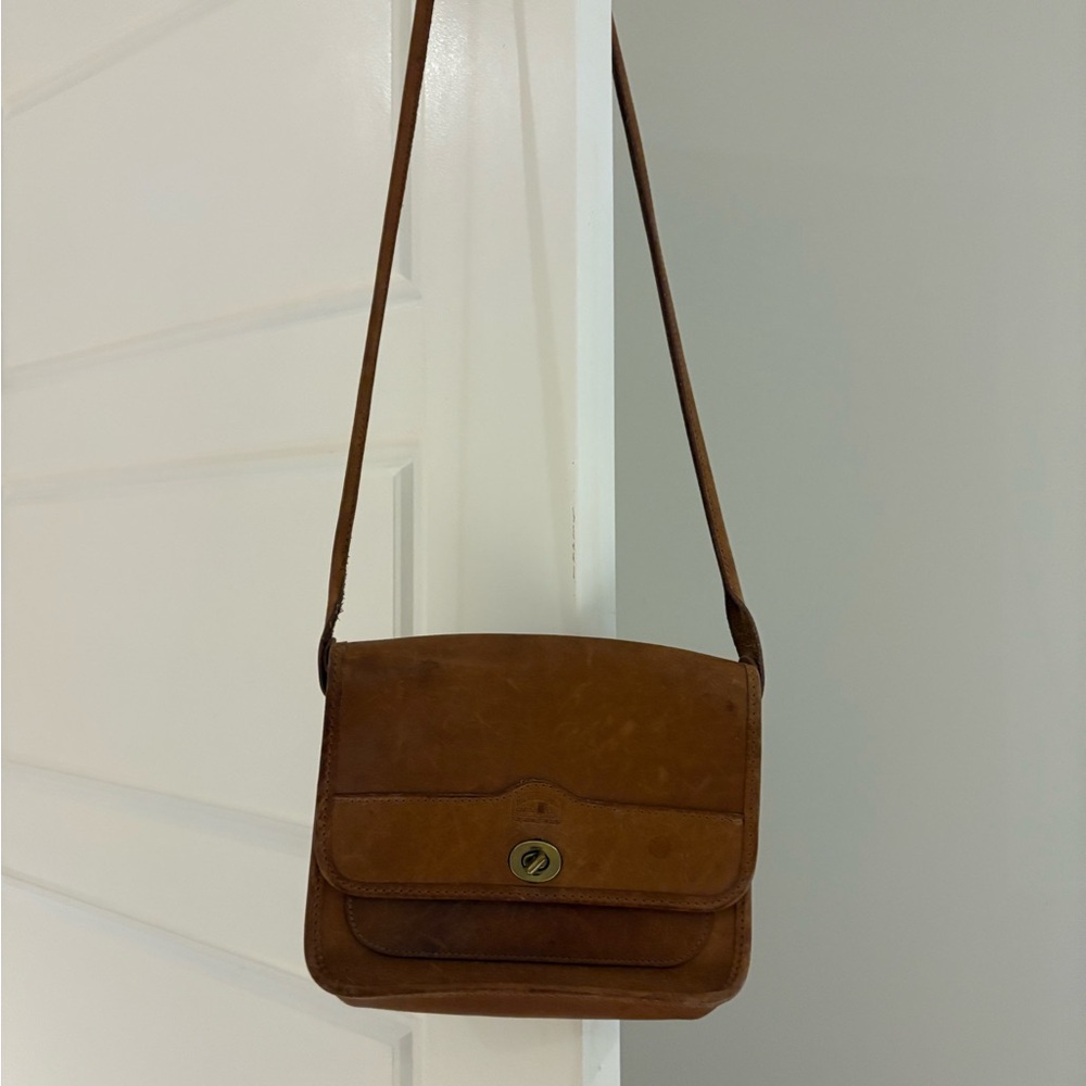 Vintage Kettle Creek Canvas Company Leather Purse